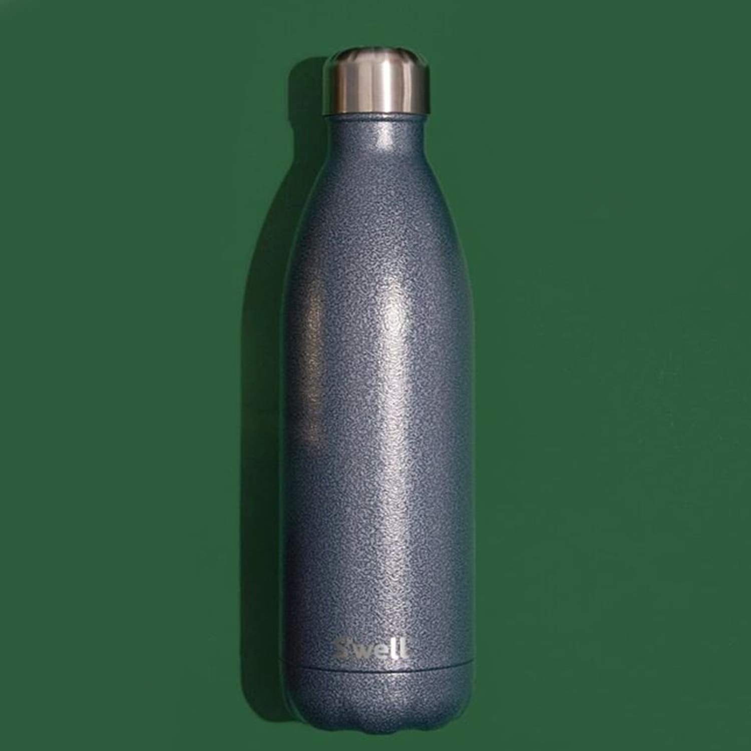 S'Well Stainless Steel Water Bottle - 25 Fl Oz - Night Sky - Triple-Layered Vacuum-Insulated Containers Keeps Drinks Cold For 48