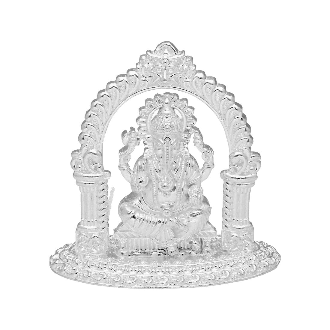 Sri Jagdamba Pearls Dealer Ganesh Idol For Puja