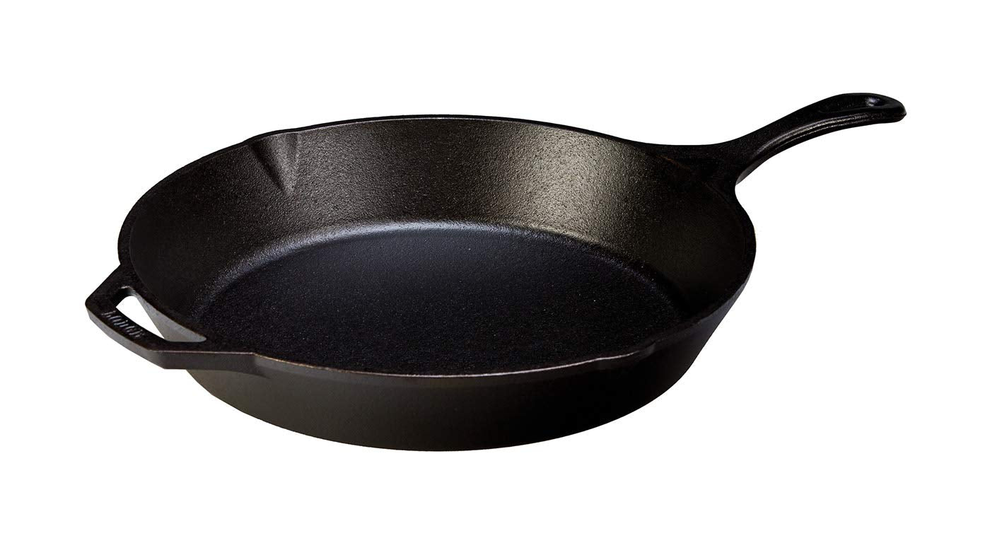 Lodge 13.25" Cast Iron Skillet with Turkey Scene - Black, Model L12SKWLTKY