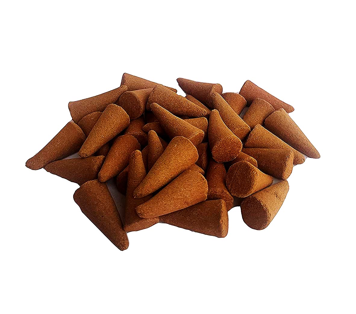 Pure Indian Candle Handmade Sandalwood Amber Scented Incense Cone PICTC003 (Pack of 100 pcs)