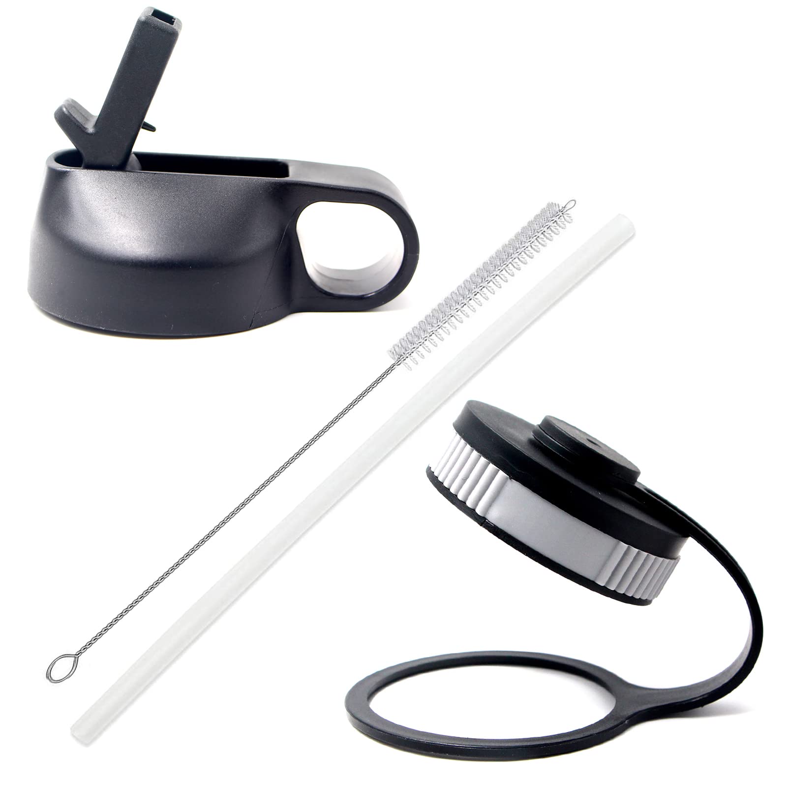 40 Oz Basketball Water Bottle, Flask Sports With 2 Lids 18/8 Stainless Steel Travel Tumbler Double Wall Vacuum Insulated Hot/Col