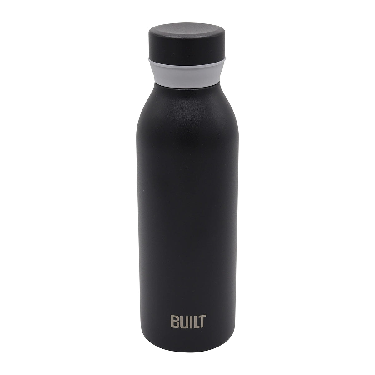 Built 5286286 Cascade Water Bottle, 18 Ounces, Black