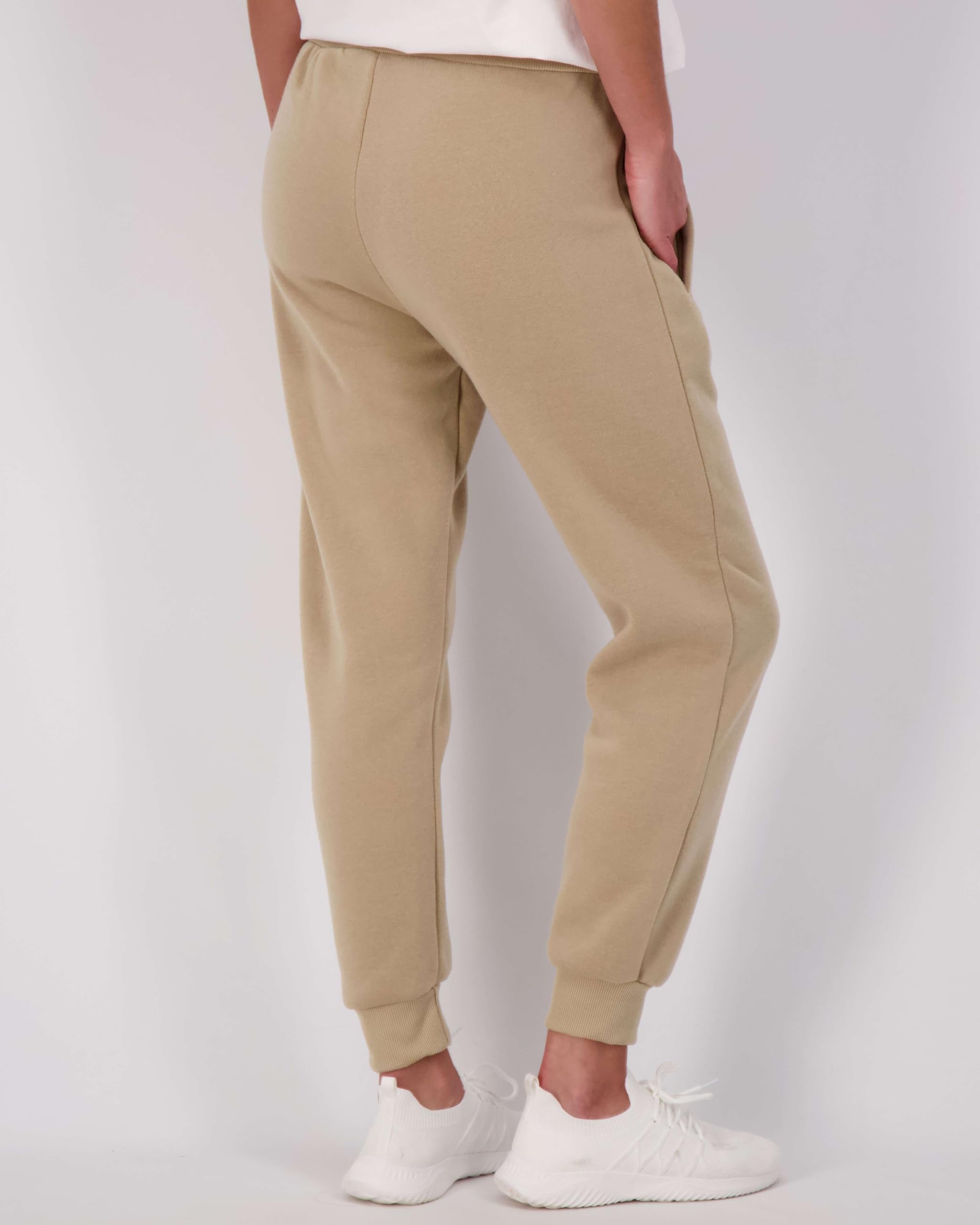 3 Pack: Womenas Plus Size Just My Fleece Jogger Running Bottoms Comfortable French Terry Running Sports Soft Yoga Pajama Lounge