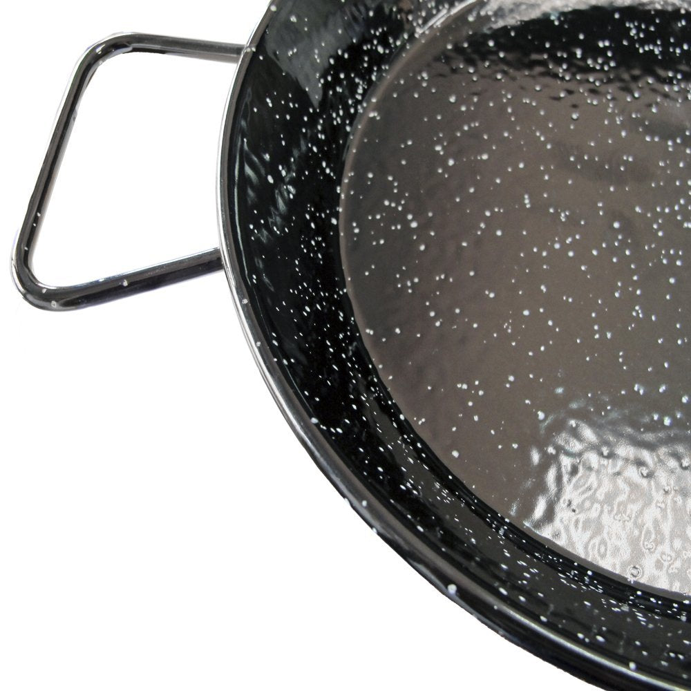 Garcima 22-Inch Enameled Steel Paella Pan  55cm