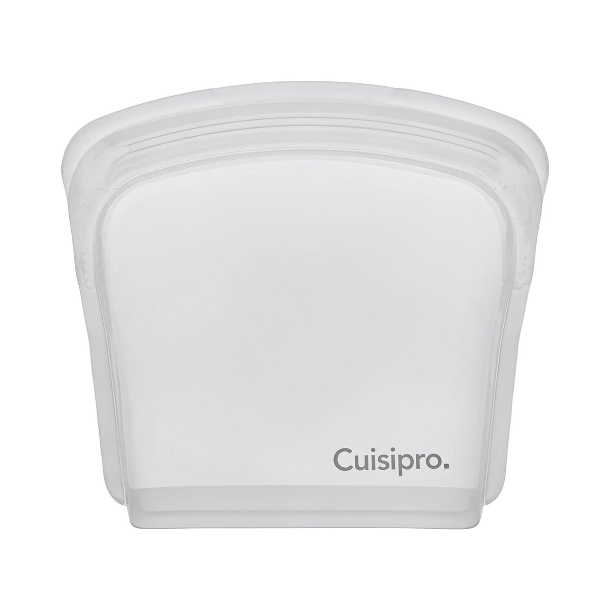 Cuisipro Silicone Reusable Leakproof Bag, Set Of 2, 200Ml/6.75Oz, Clear