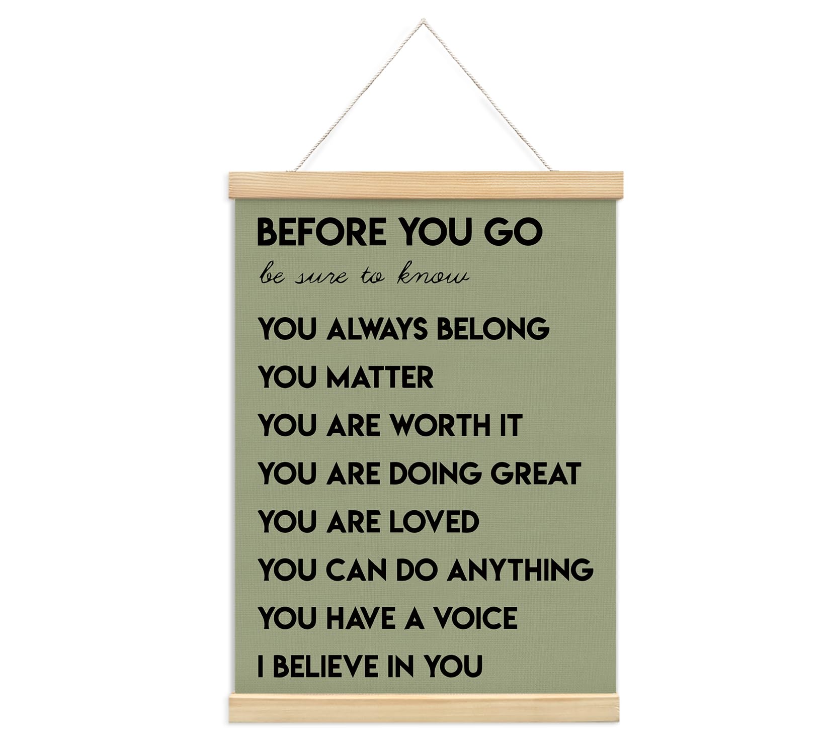 Mental Health Positive Inspirational Wall Art Decor, Therapist Office Signs Wall Art Decor For Office Kids Teen Girls Room Bedro