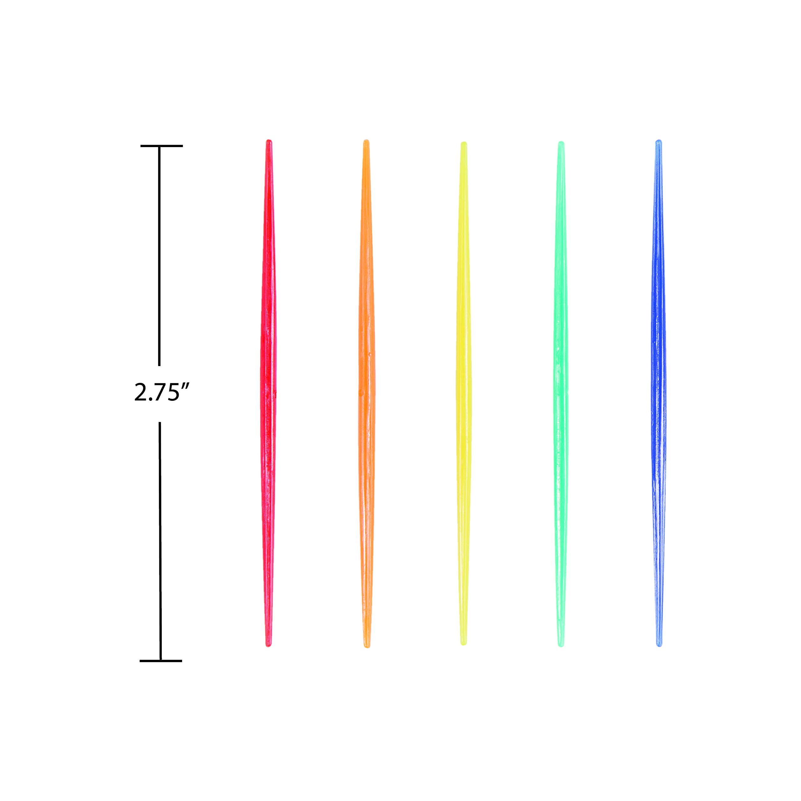 Creative Converting Assorted Plastic Picks, Colors May Vary 300 Count( Pack Of 1)