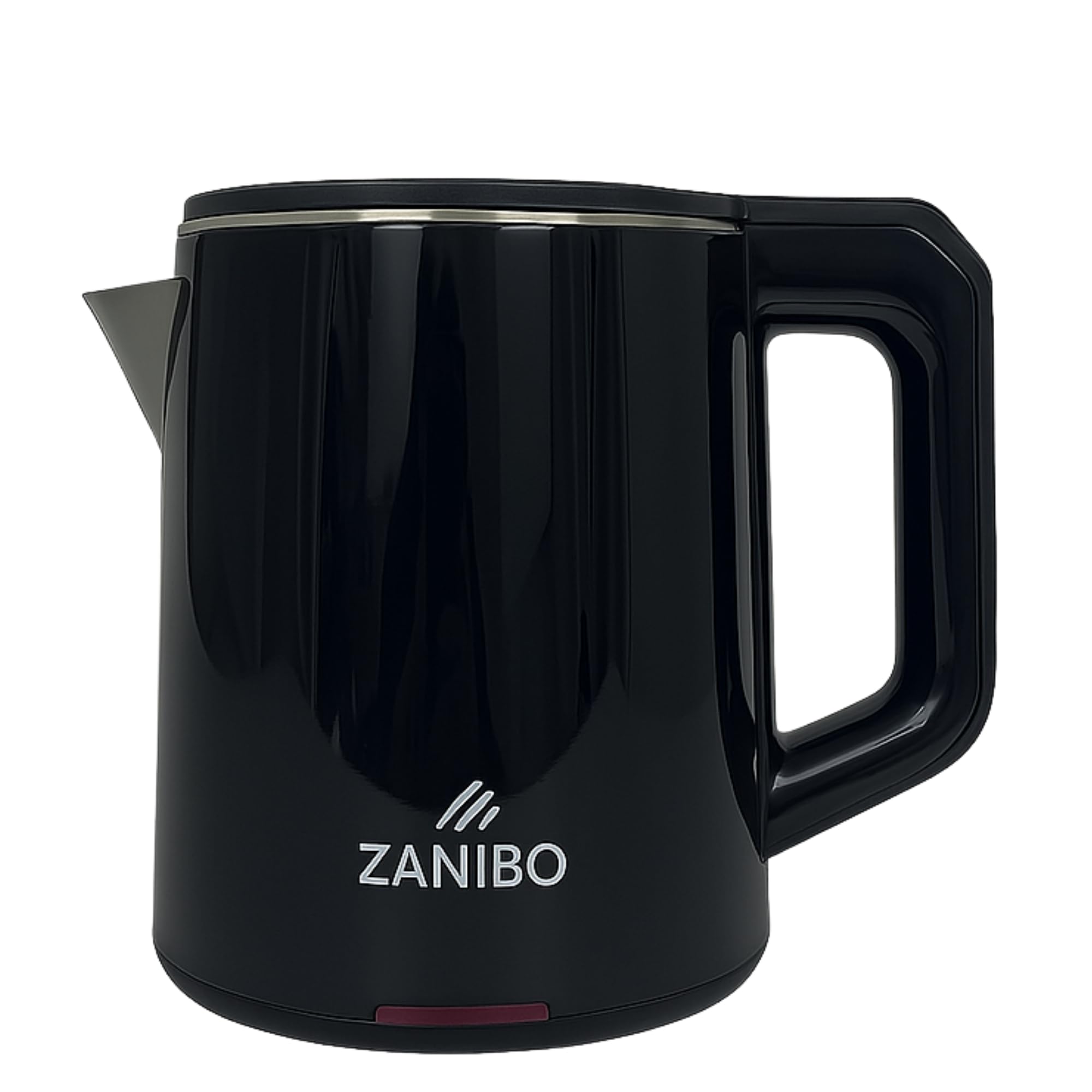 Zanibo Electric Kettle 1.8L,1500W Cordless, SuperFast Heating,Stainless Steel Heating Element, Control Protection, Fast Boil, A