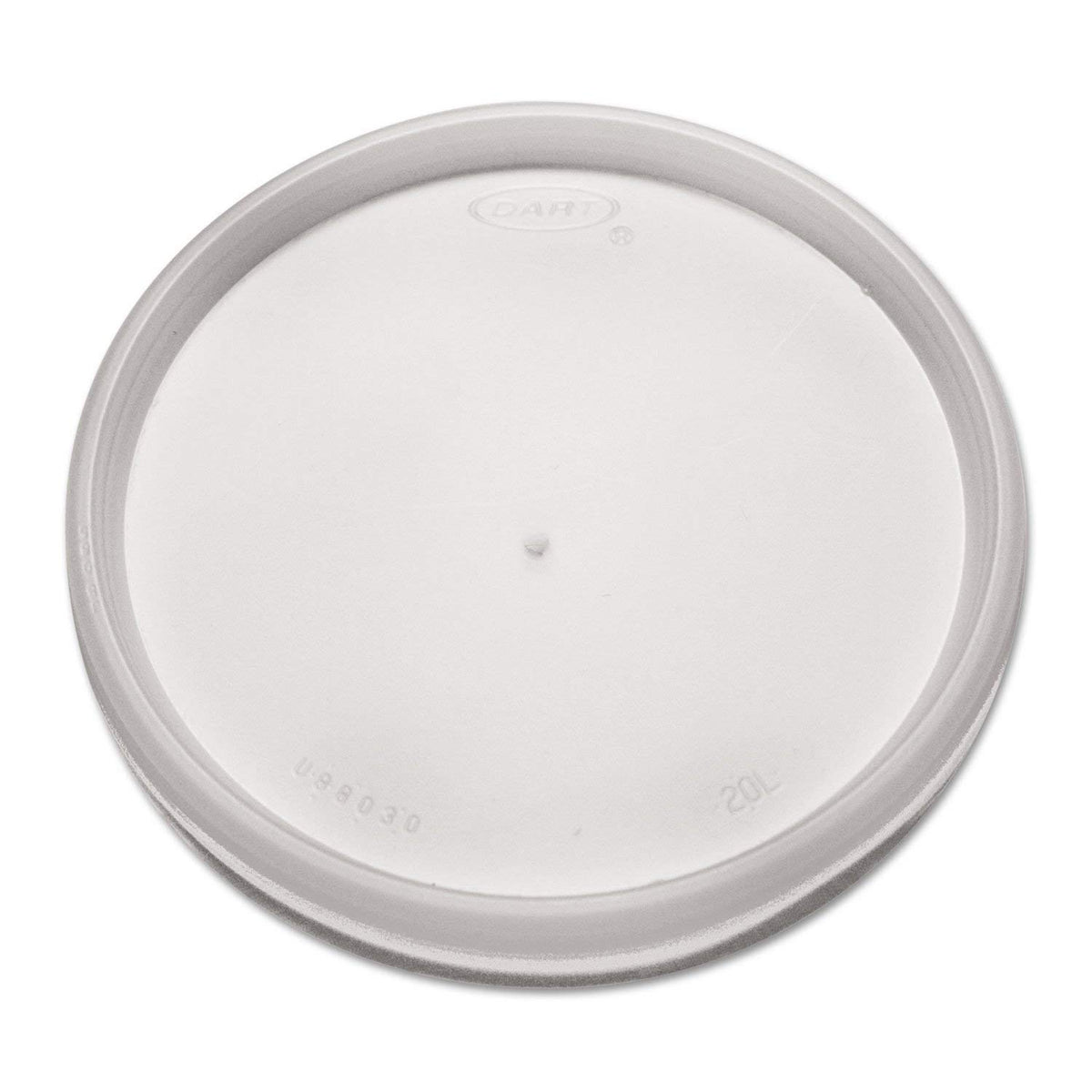 Dart Foam Containers Cup Lid, Translucent (20Jl)