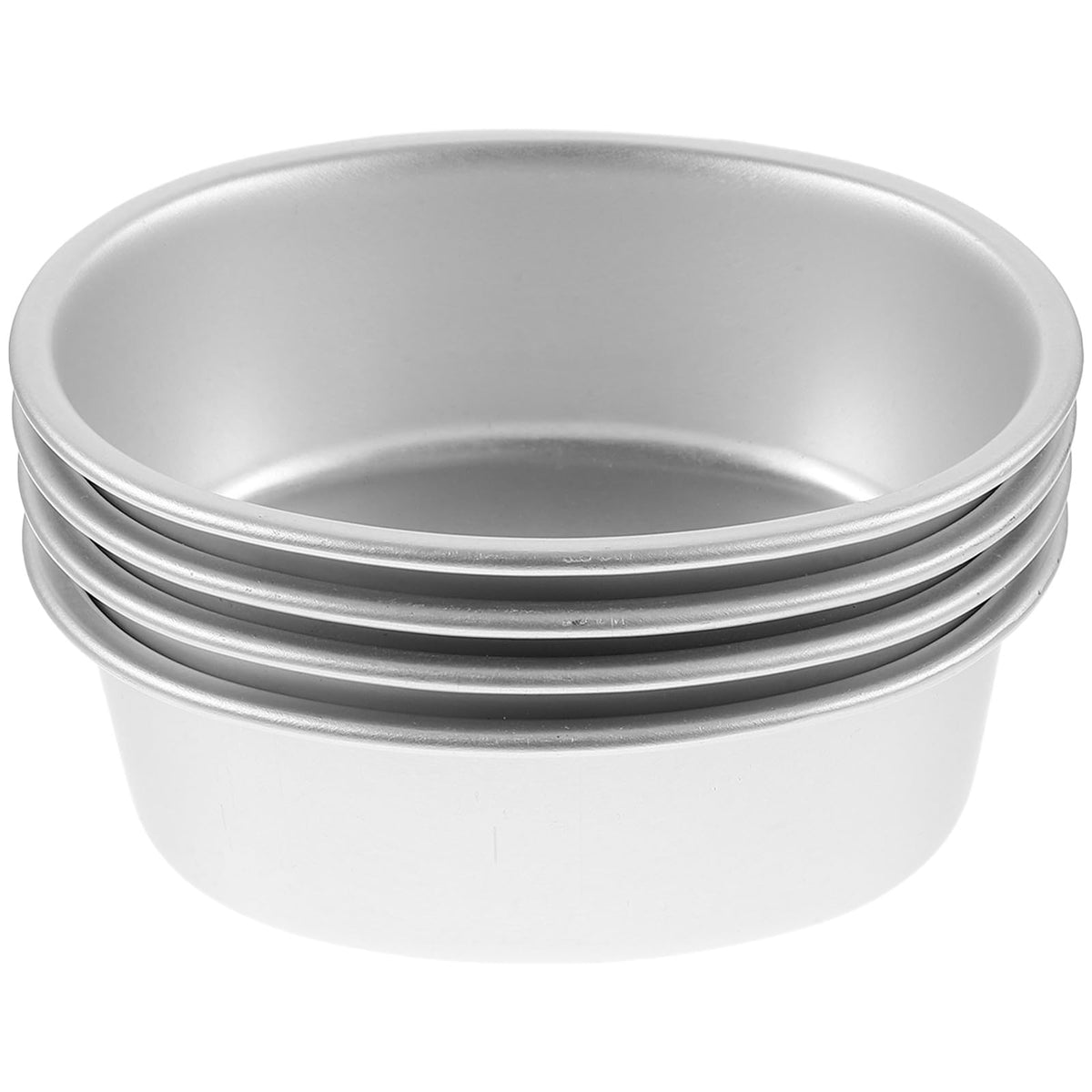 Luxshiny 4Pcs Oval Cheesecake Pans Cake Pans, Loaf Pans Bread Molds Aluminum Alloy Nonstick Cake Baking Pans Molds Flan Molds Fo