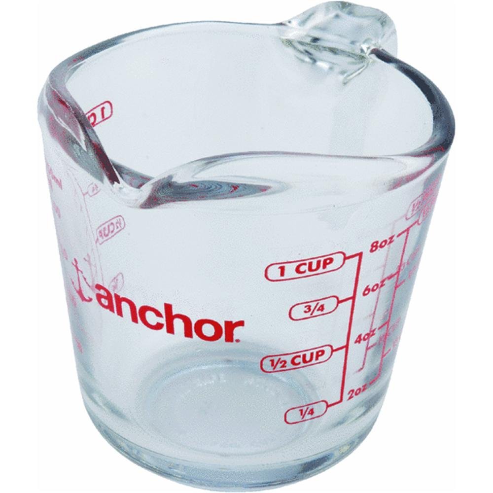 Anchor Hocking  8 oz Measuring Cup