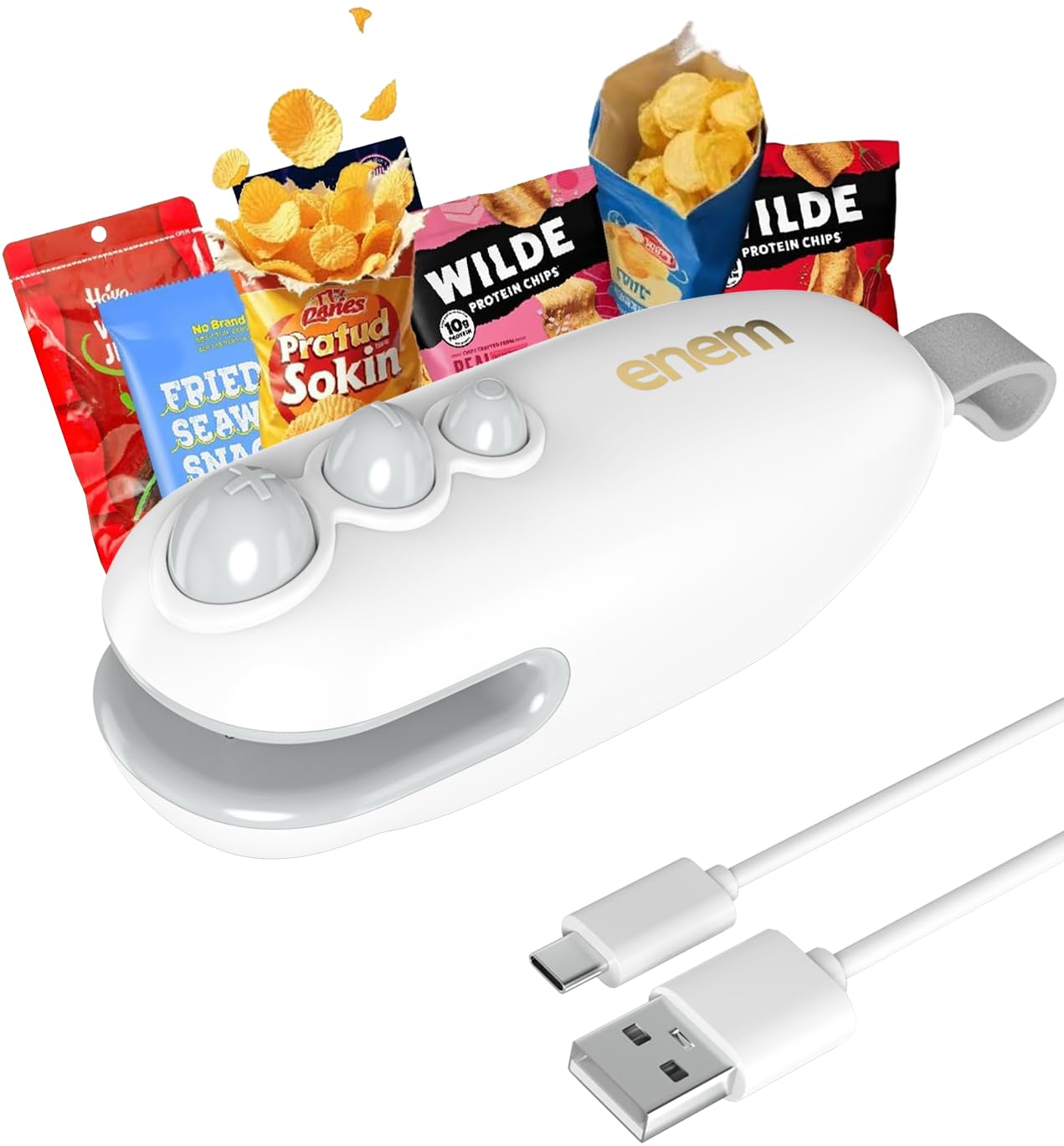 Enem Mini Sealing Machine For Food Packets, Full Customer Support From Enem, Portable Mini Sealing Machine, Packet Sealer Machin