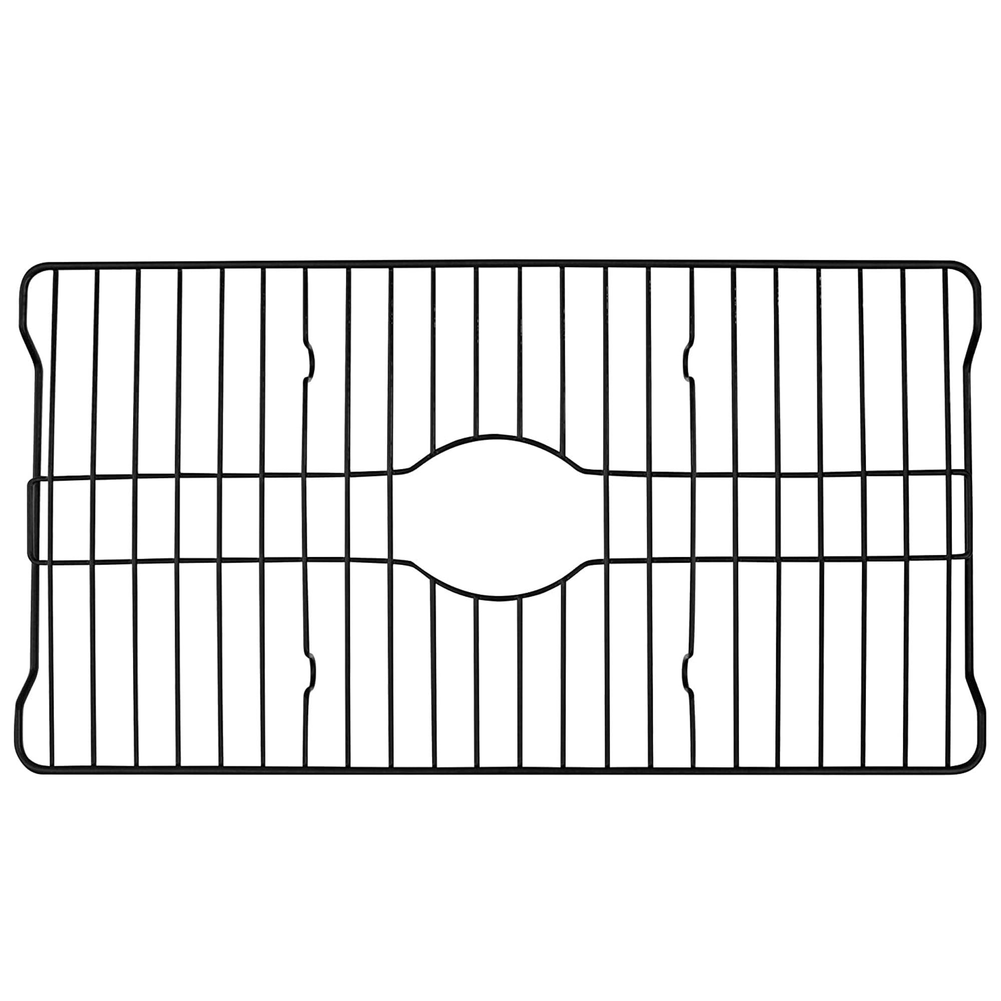 Better Houseware Sink Protector Grid Stainless Steel (Black, 18.1 X 12.3 X 1)