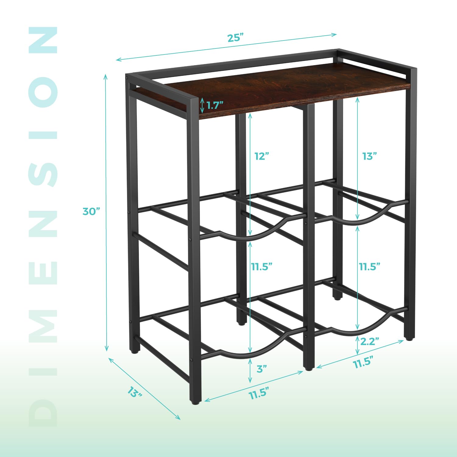 5 Gallon Water Jug Holder For 4 Bottles With Rustic Brown Wood Top Shelf, 5 Gallon Water Jug Stand, 5 Gallon Water Bottle Holder