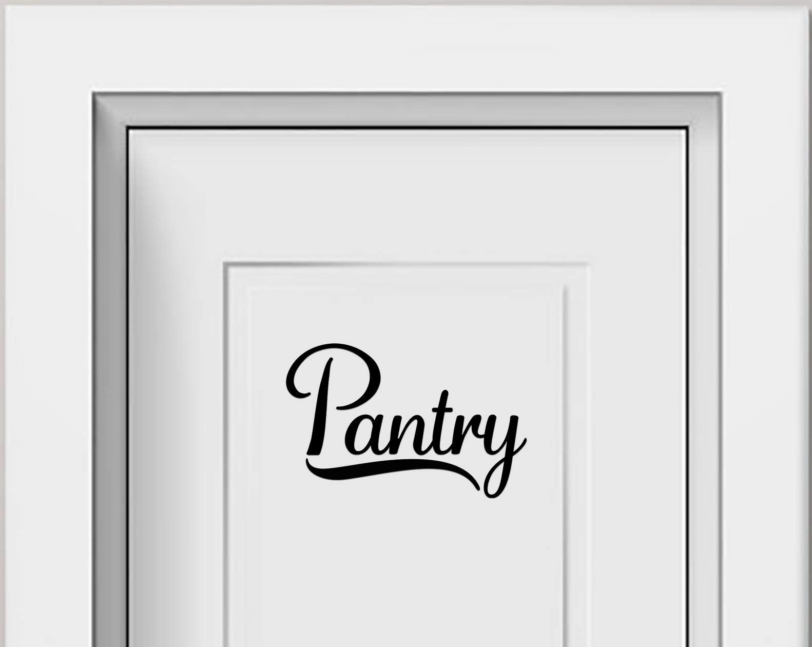 Maz Distributions - Pantry Sticker - Vinyl Decal For Refrigerators - Removable Waterproof Sticker For Store Door - Useable Indoo