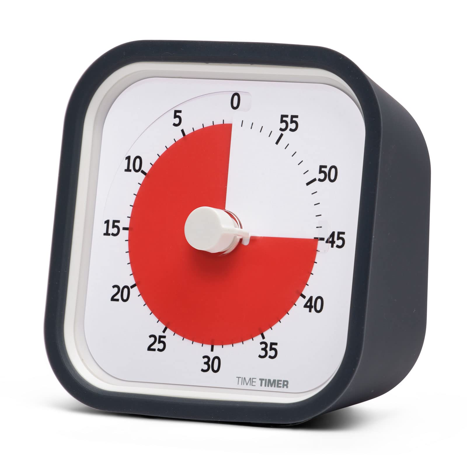 Time Timer Mod (Charcoal), A Visual Countdown 60 Minute Timer For Classrooms, Meetings, Kids And Adults Office And Homeschooling