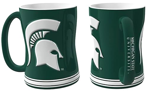 Michigan State Spartans 15 Oz Relief Mug - Green,