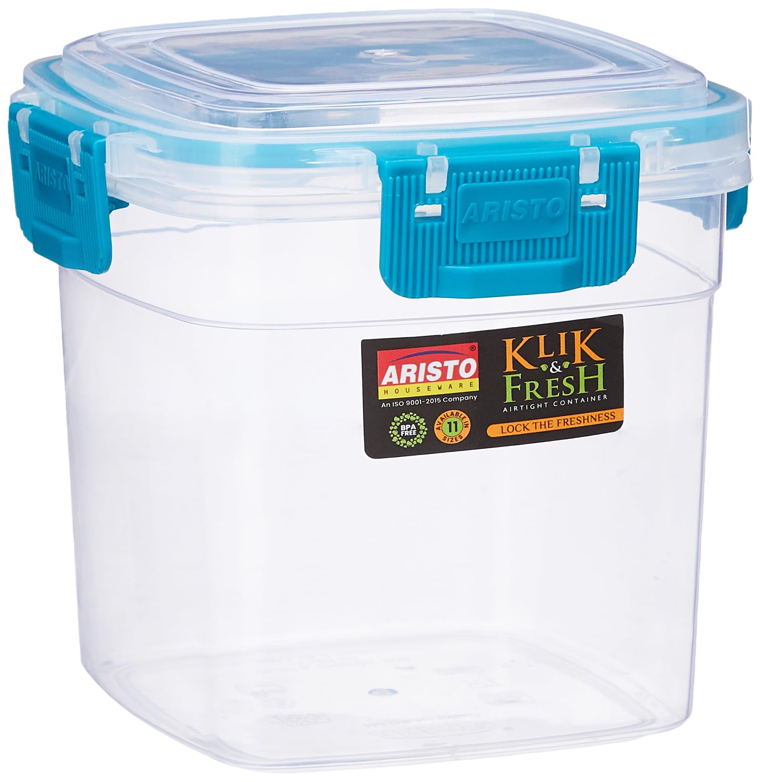 Aristo Klik & Fresh 202 Air Tight Container For Fridge Organizer Plastic Container Set Fridge Boxes, Kitchen Accessories Set Org