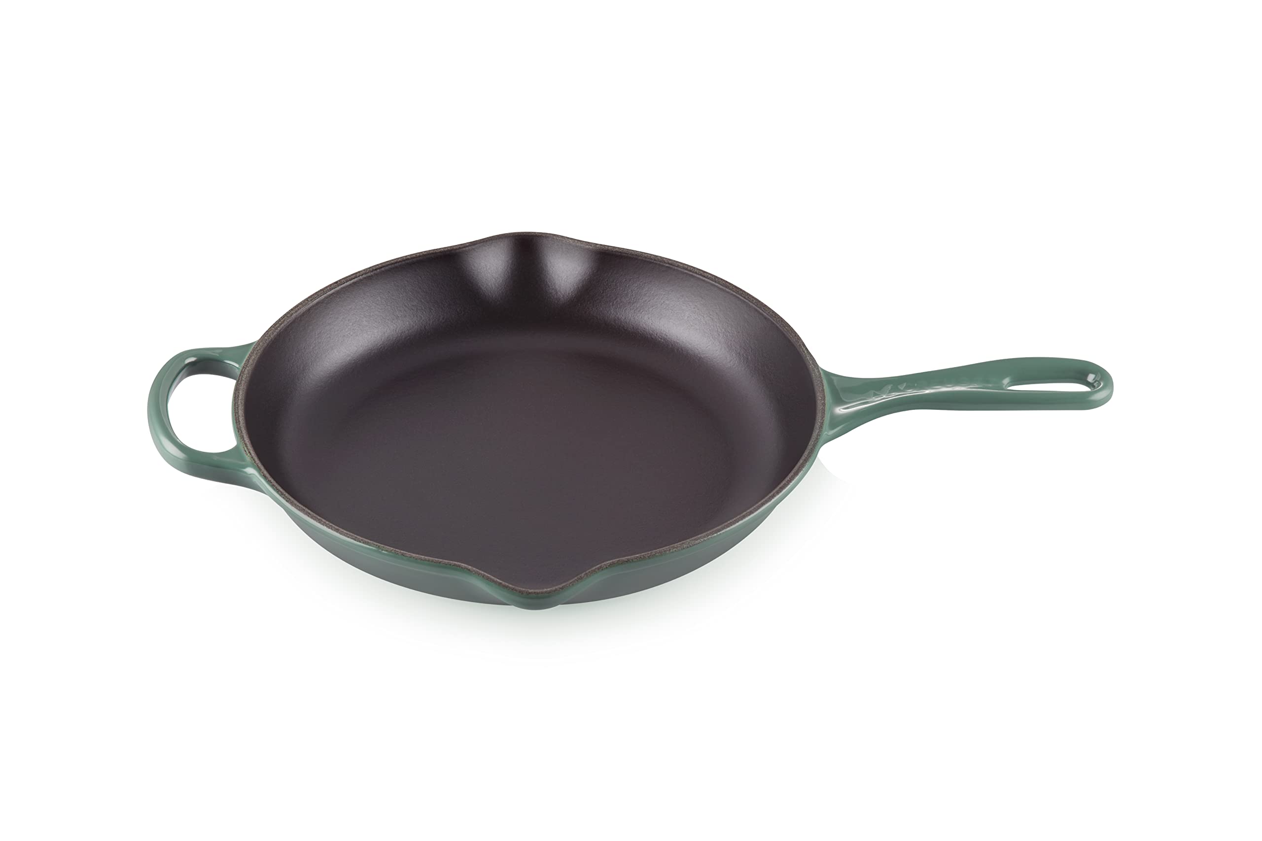 Le Creuset Enameled Cast Iron Signature Iron Handle Skillet, 10.25 (1-3/4 Qt.), Artichaut