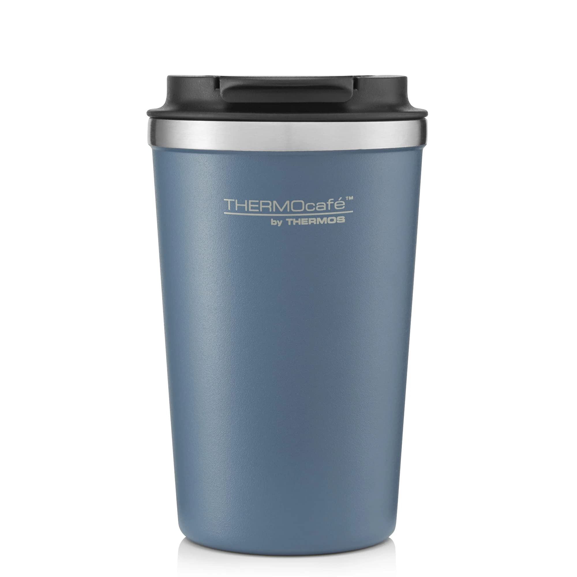 THERMOcaf by Thermos Ocean Blue 340 ml Earth Collection Flip Lid Tumbler