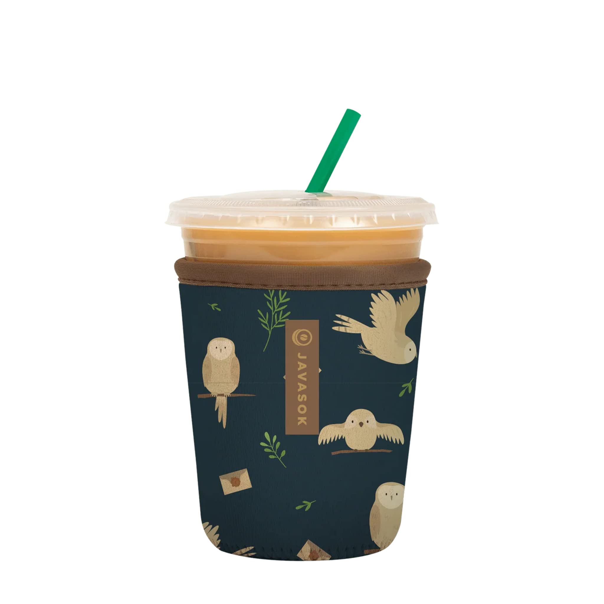 Sok It Java Sok Iced Coffee & Cold Soda Insulated Neoprene Cup Sleeve (Acceptance Letter, Small: 16-20Oz)