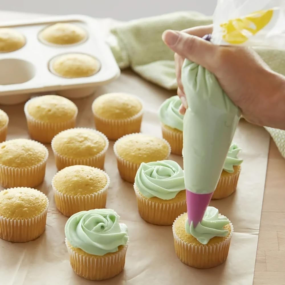 Wilton Professional 12 Inch Clear Reusable Decorating Piping Bag, Polyester, Model 404-5125