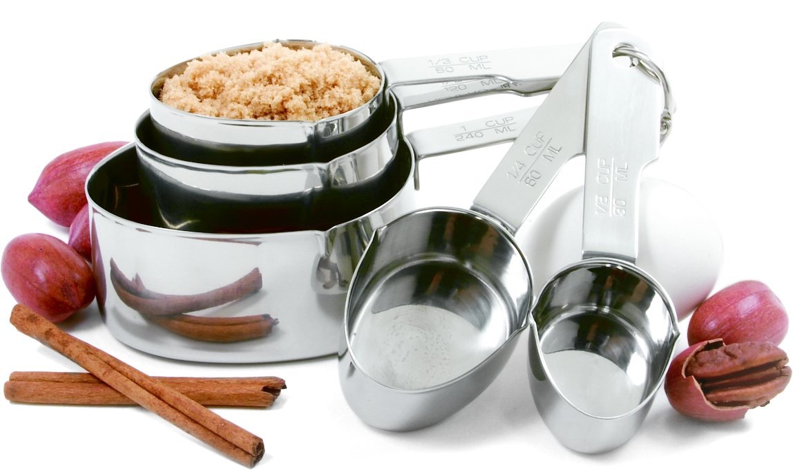 Norpro Set Stainless Steel 5 Piece Measuring Cup, One Size