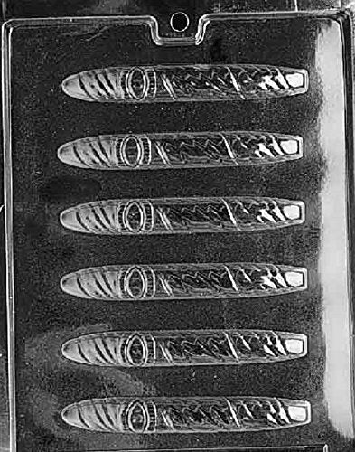 Grandmama'S Goodies D049 Cigar With Band Chocolate Candy Mold With Exclusive Molding Instructions