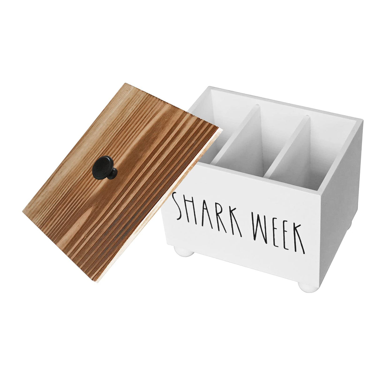 Tampon Holder For Bathroom, Farmhouse Pad Storage Container, Rustic Wood Bathroom Storage Bin With Lid, Period Organizer For Wom