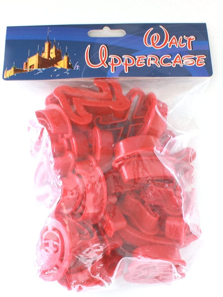 Orangetag Letters Number Fondant Molds, 26 Pcs Uppercase Letters Candy Molds Chocolate Mould Set, Cake Decoration Tools & Cookie