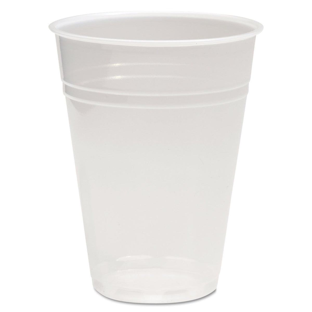 Boardwalk Bwktranscup10Pk 10 Oz. Polypropylene Plastic Cold Cups - Translucent (100 /Pack)