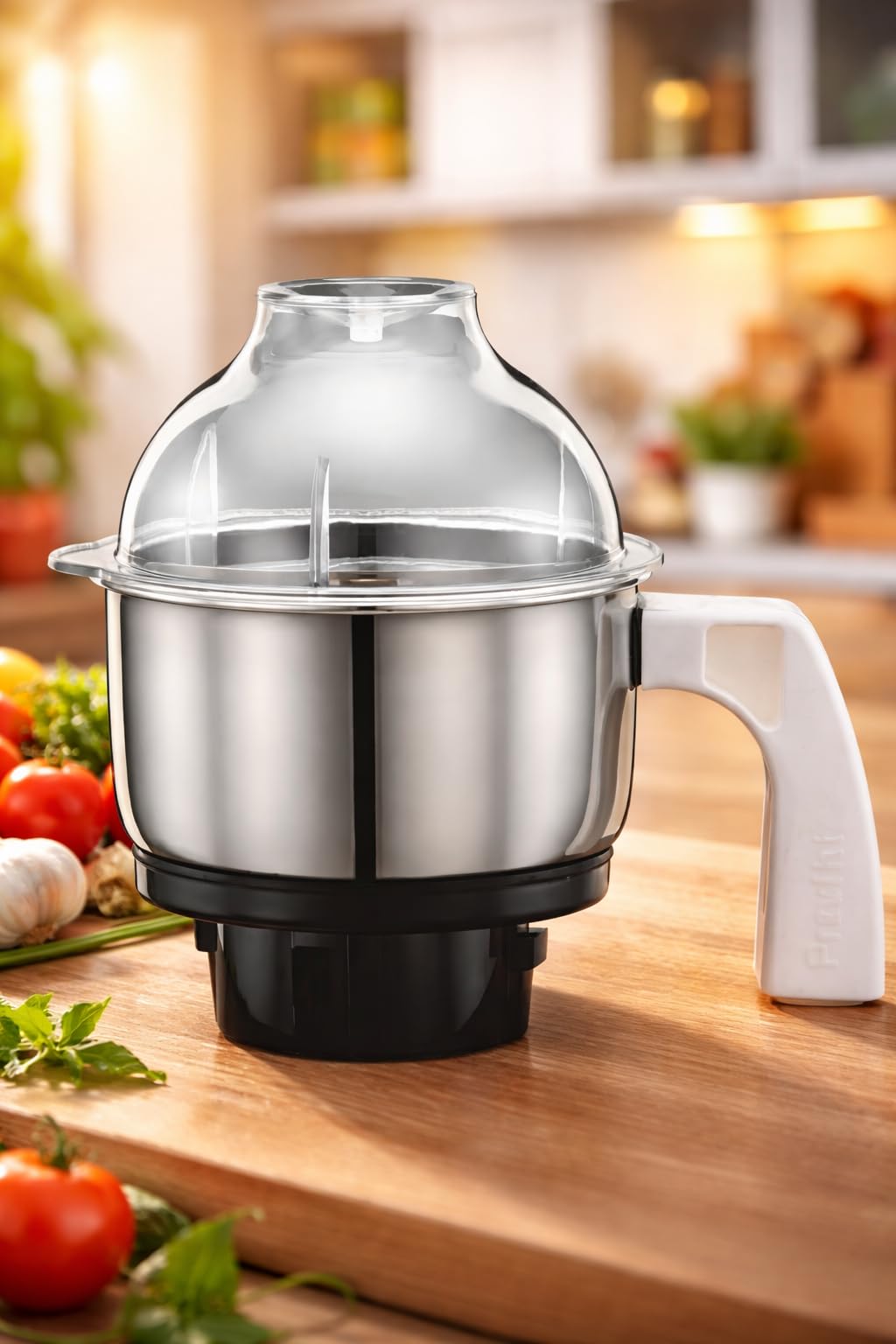 Mixer Grinder Jar Suitable For Preethi Jar Suitable For Titanium, Steele Supreme, Mega Magic, Platinum, Silver, Eco Plus, Blue-L