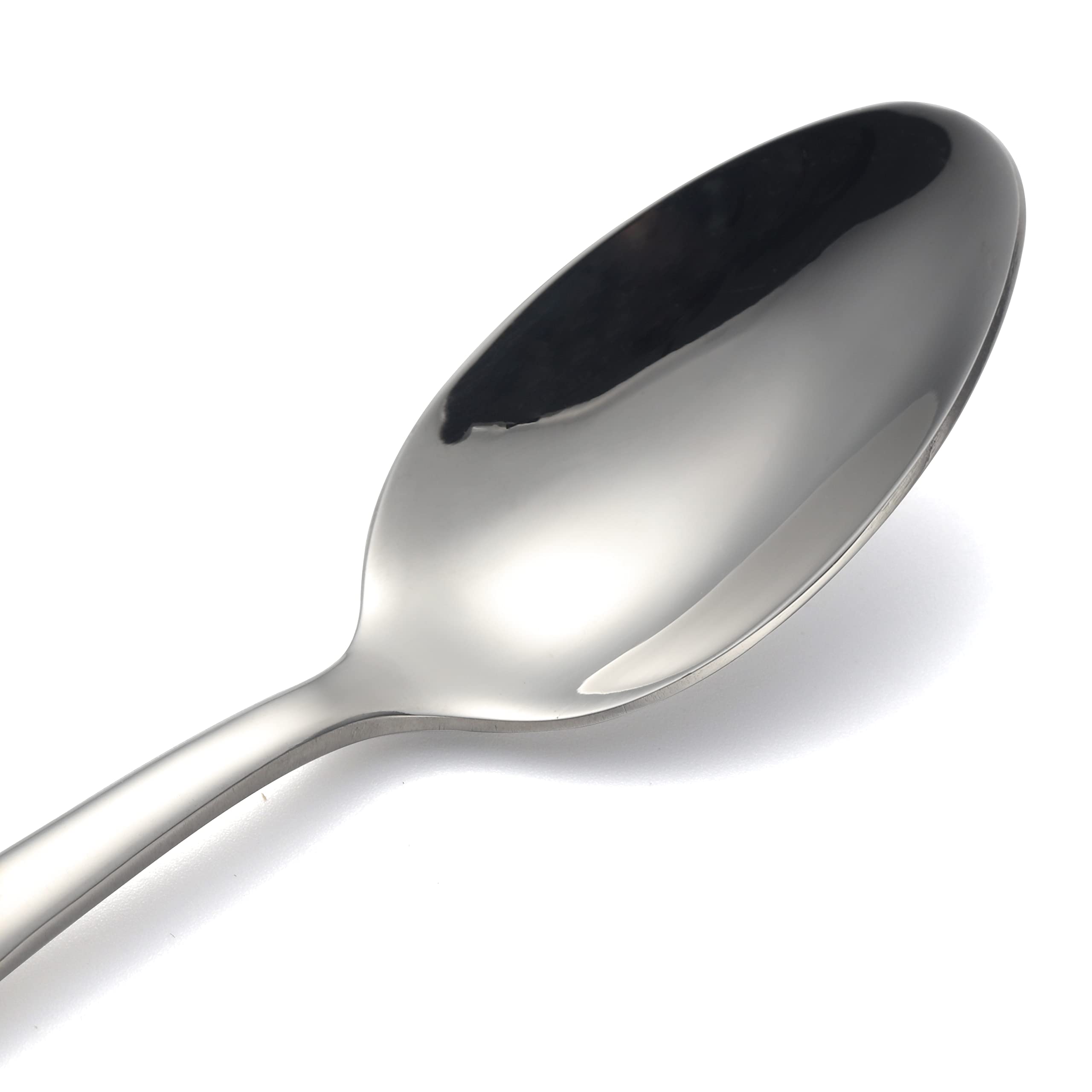 Dinner Spoons Set Of 4 Stainless Steel Silverware Spoons Set Soup Spoon Tablespoons For Home Kitchen Restaurant