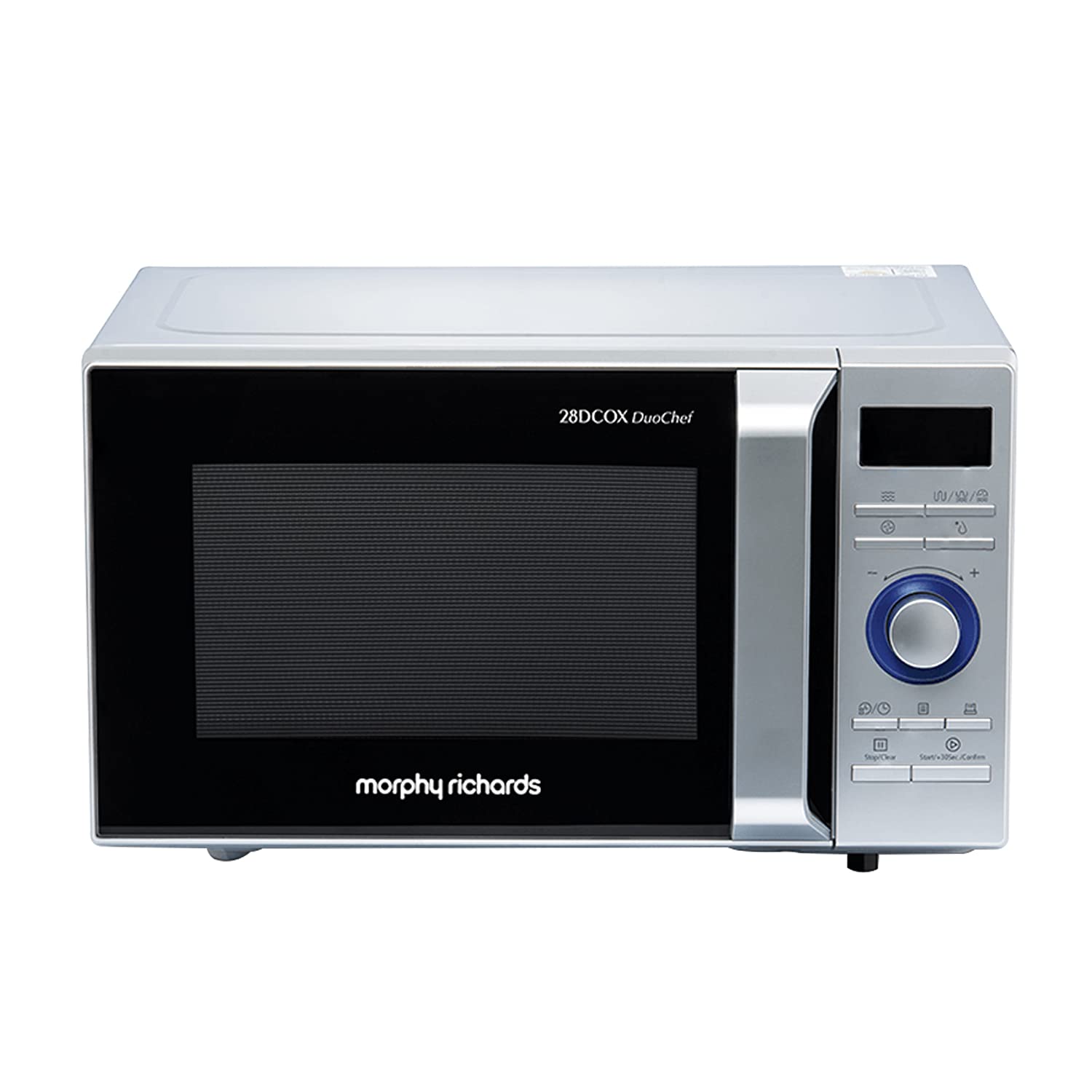Morphy Richards 28Dcox Duochef Pro-Convection Microwave And Otg Oven, 28 Ltr, Dual Grill, 300 Auto Cook Menus, Silver, Regular