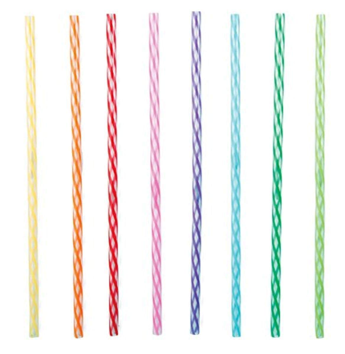 Rainbow Reusable Straws