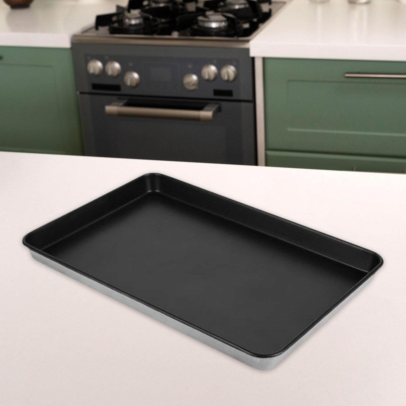 TRENDYNEST Oven Baking Tray Kitchen Cookware Cookie Baking Sheet Pan for Cookies Baking 60x40x4.8 cm | Home & Garden