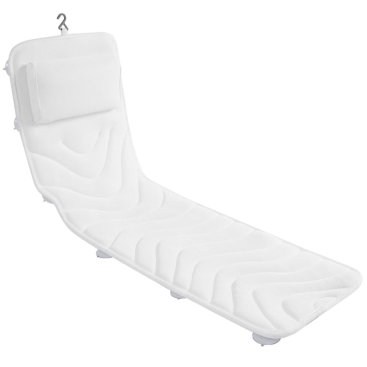 Full Body Bath Pillow For Bathtub, Upgraded Non-Slip Bath Cushion For Tub, Spa Bathtub Pillow Mattress For Head Neck Shoulder An