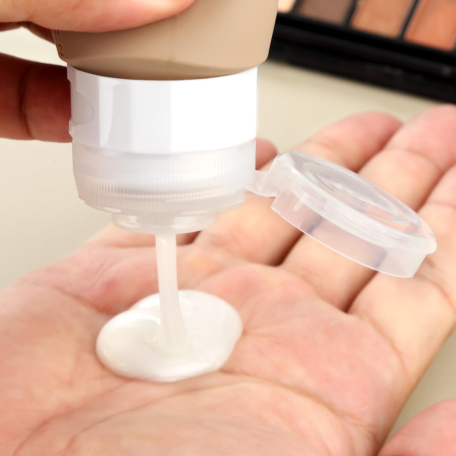 Mrsdry Travel Bottles For Toiletries, Tsa Approved 2Oz Travel Size Bottles, Bpa Free Leak Proof Travel Toiletry Containers, Refi