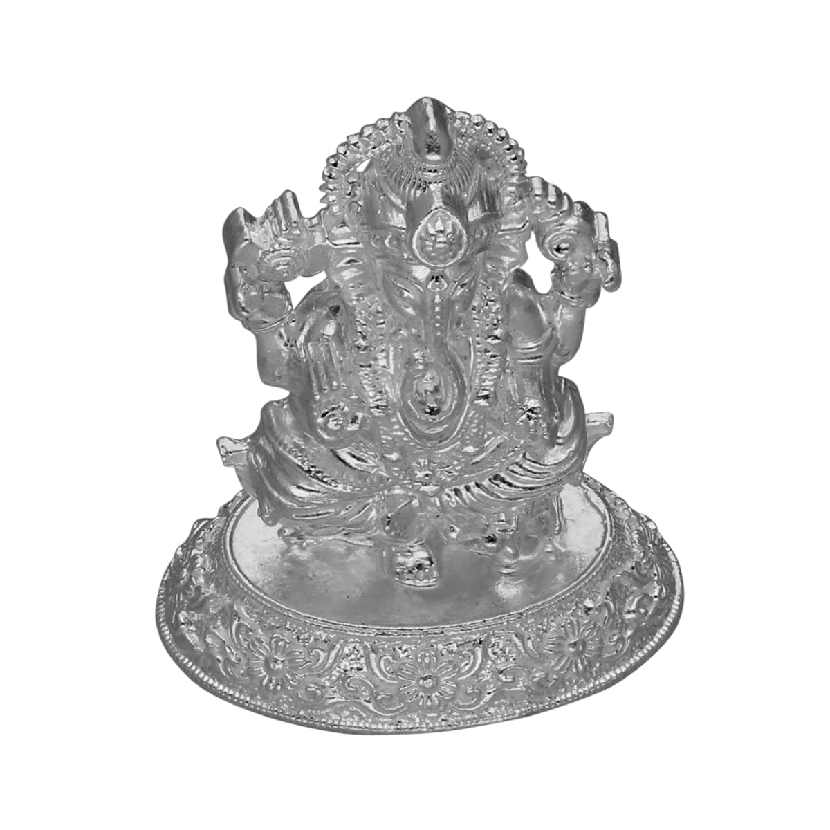 Sri Jagdamba Pearls 45 Grams Ganesh Silver Idols