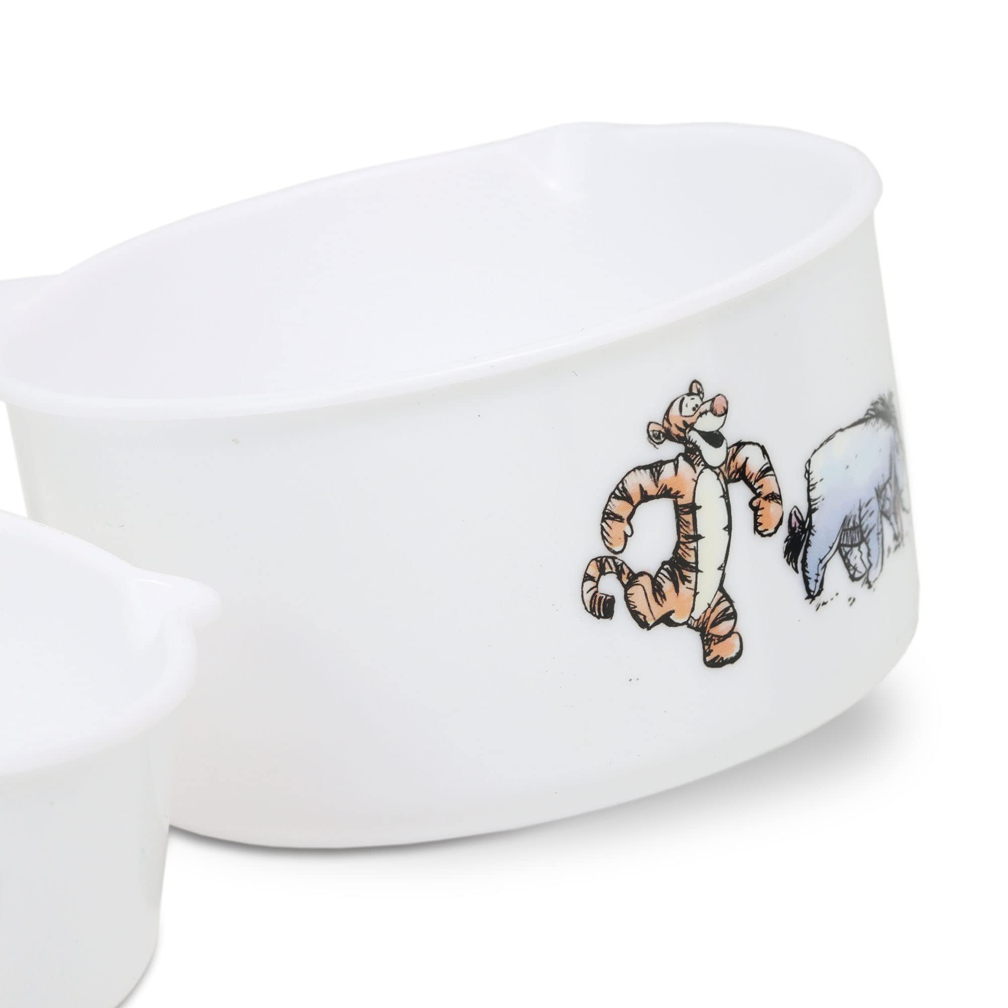 Open Road Brands Disney Winnie the Pooh Measuring Cups - White Plastic ...