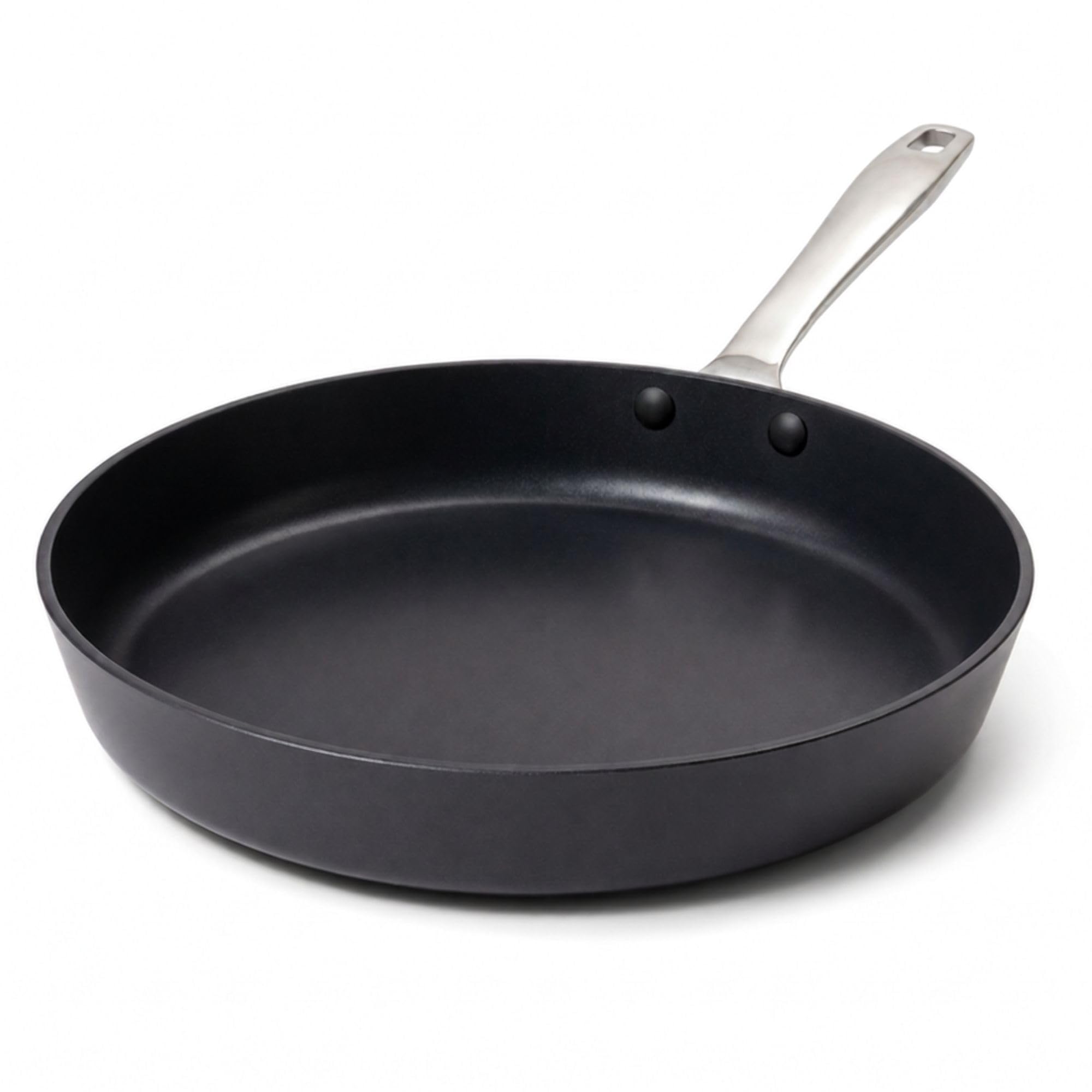 Alva Maestro 11 Ceramic Coated Aluminum Nonstick Frying Pan Steel Handle.