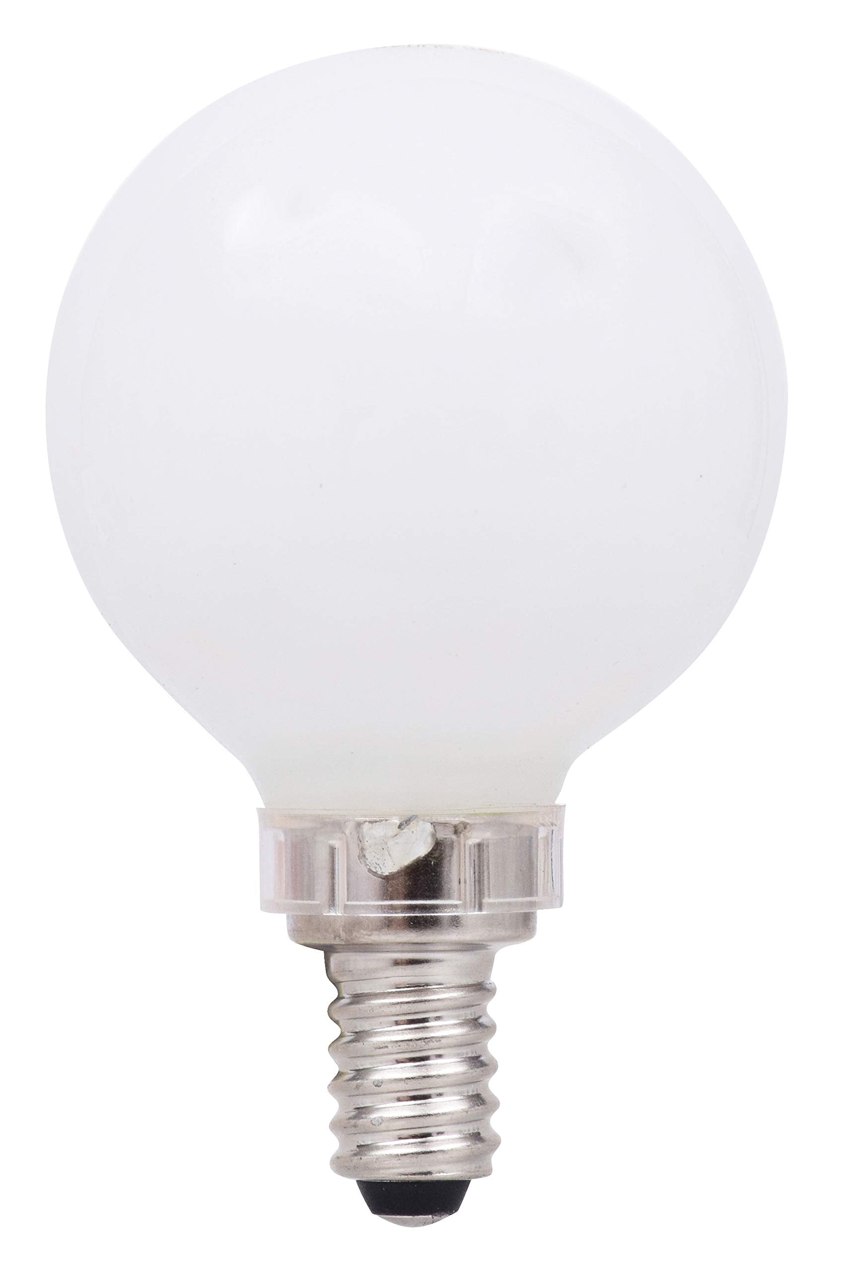 Sylvania Led Truwave Natural Series Dacor Globe G 165 Light Bulb, 40W Equivalent, 45 Efficient, Candelabra Base, Dimmable, 350 L