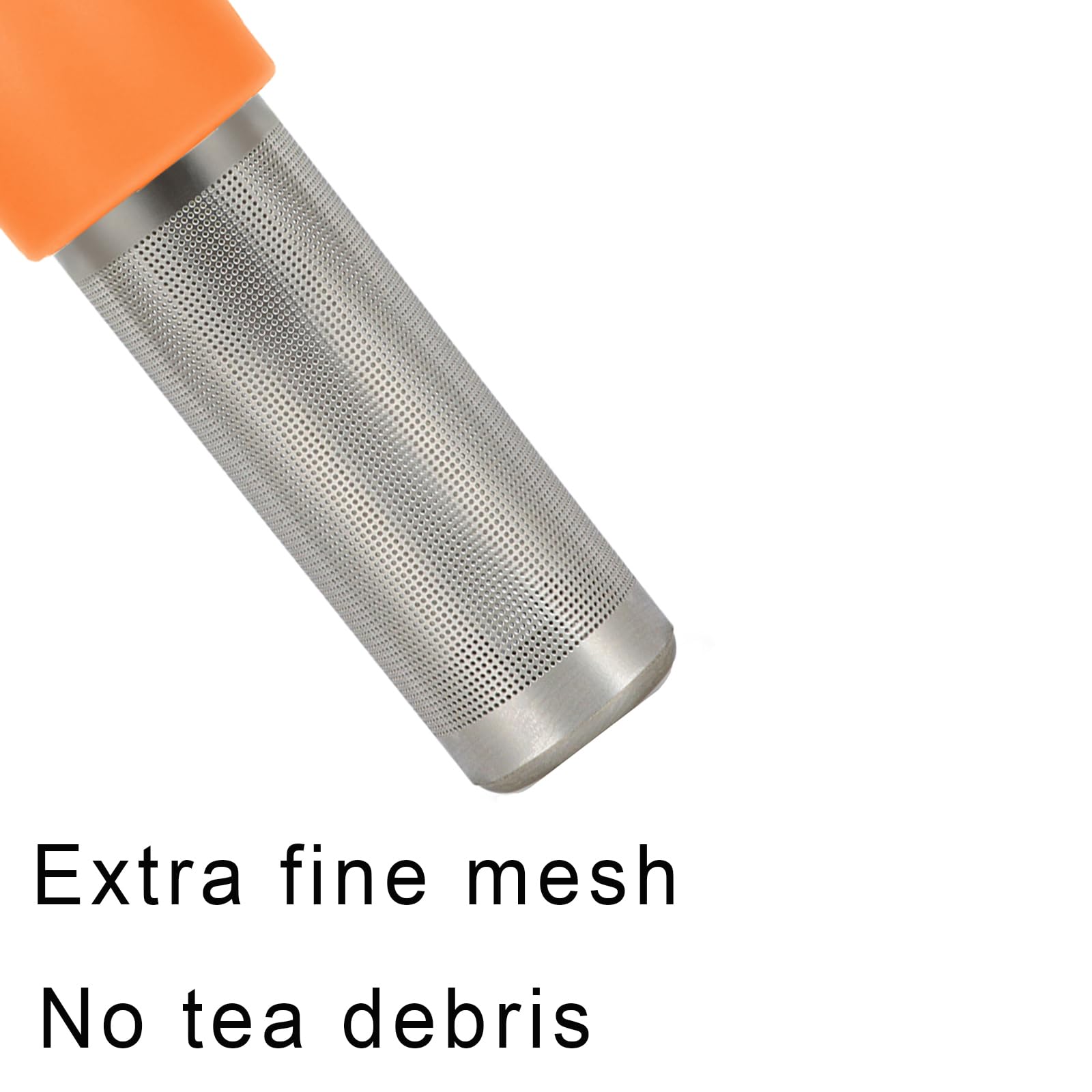 Leden Tea Infuser Cute Tea Strainer For Loose Leaf Tea Stainless Steel Fine Mesh Tea Ball Steeper With Silicone Lid For Mug And