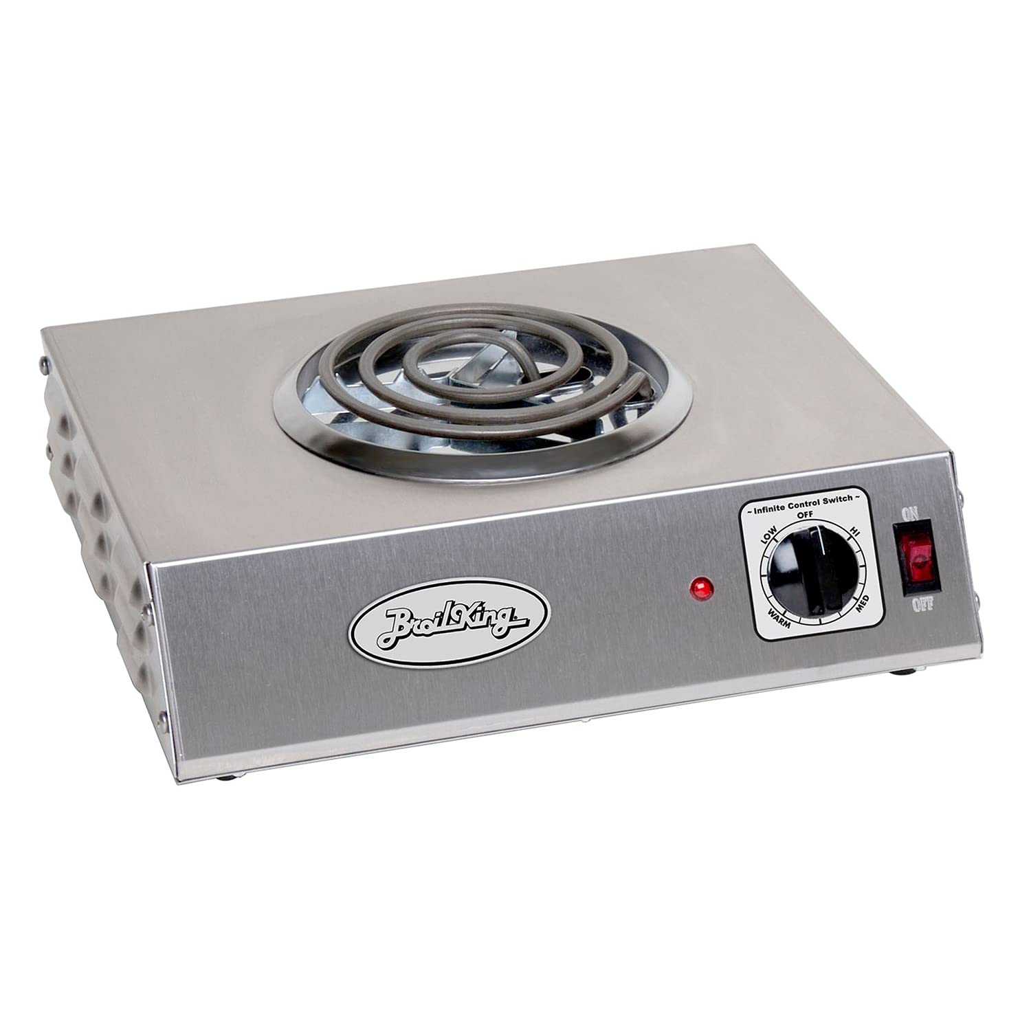 Broil King Csr-1Tb Professional Single Hot Plate, 14-Inch By 4-1/8-Inch By 12-1/4-Inch, Grey