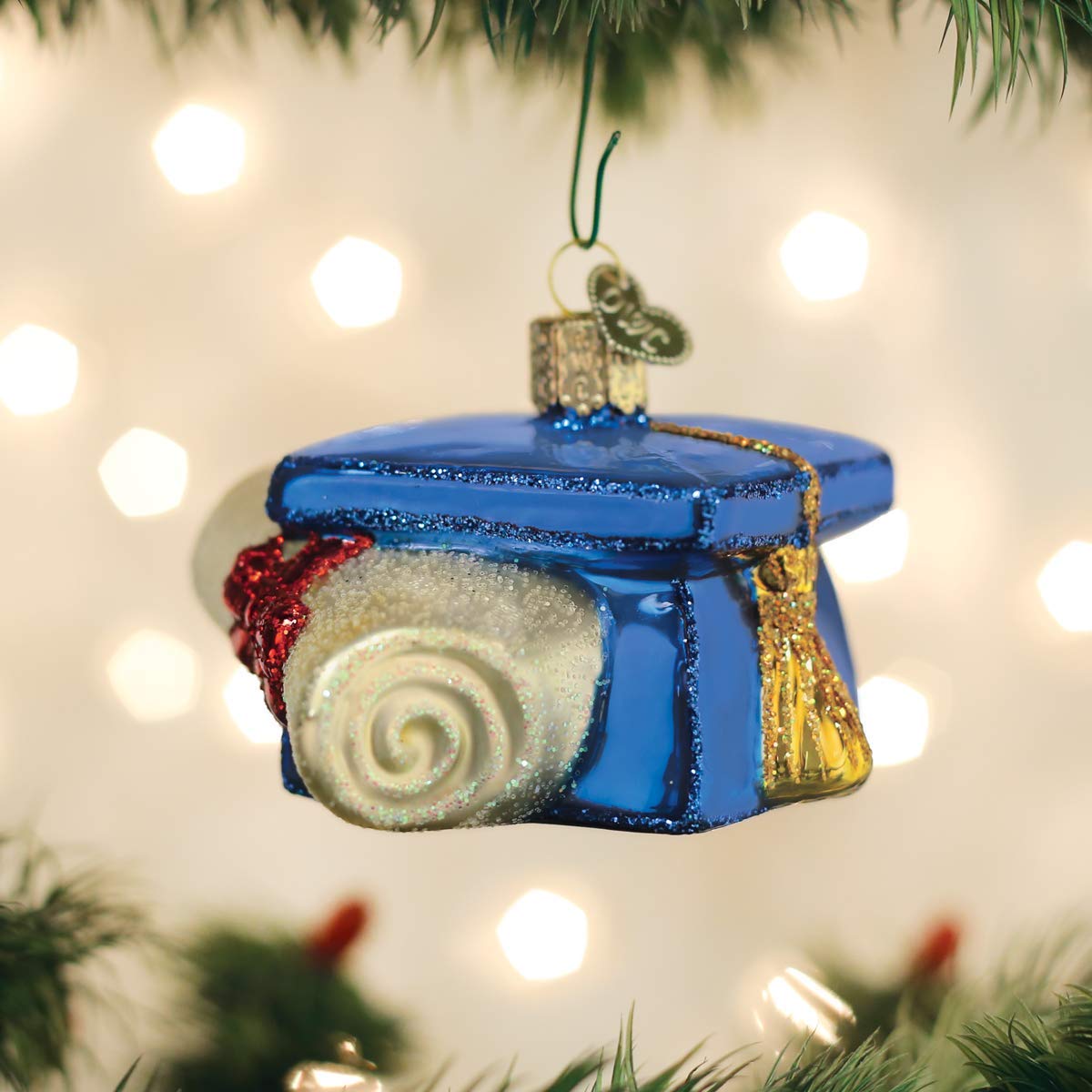 Old World Christmas Mortarboard