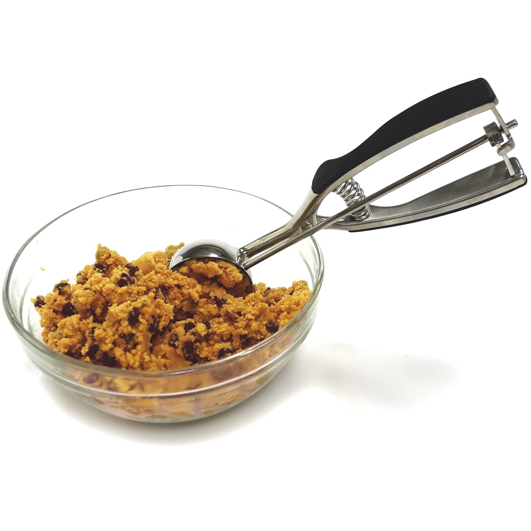 Norpro Nor- Scoop, Santoprene Handle, 53Mm, 50Mm (3 Tablespoon),Silver