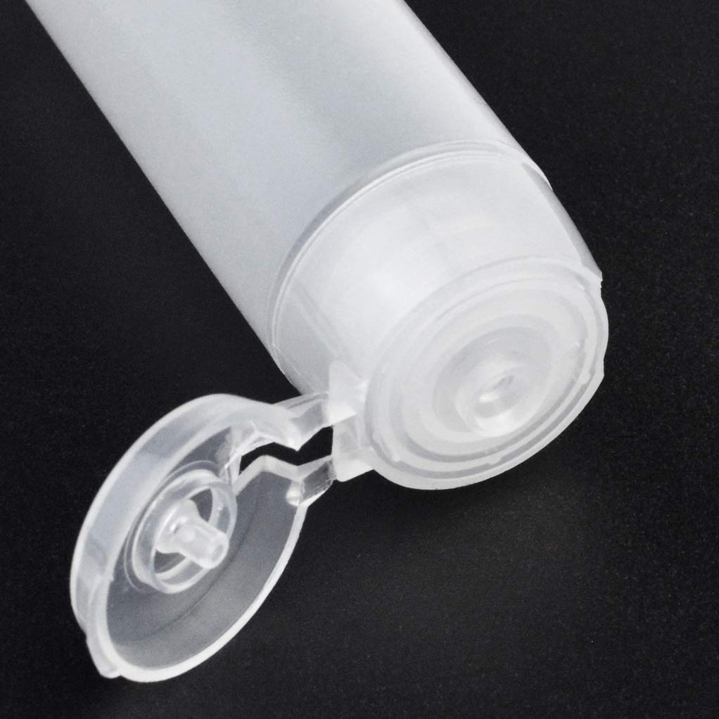 Nydotd 18 Pack Travel Size Plastic Squeeze Bottles For Liquids, 30Ml/1Oz Tsa Approved Travel Bottles Makeup Toiletry Cosmetic Co