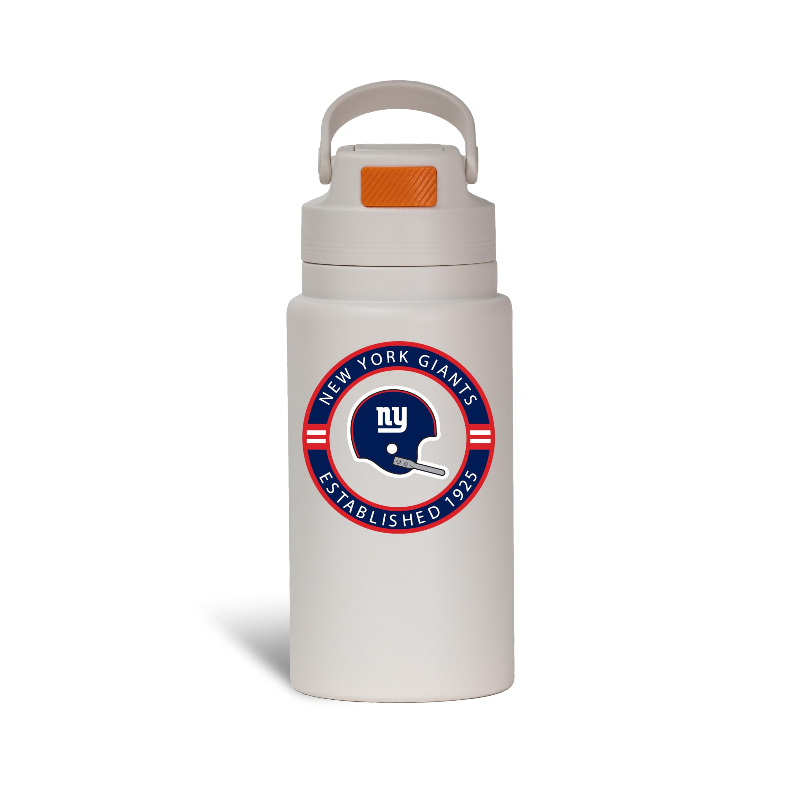 The Memory Company Officially Licensed 26oz Water Bottle with Flip Up Lid, New York Giants