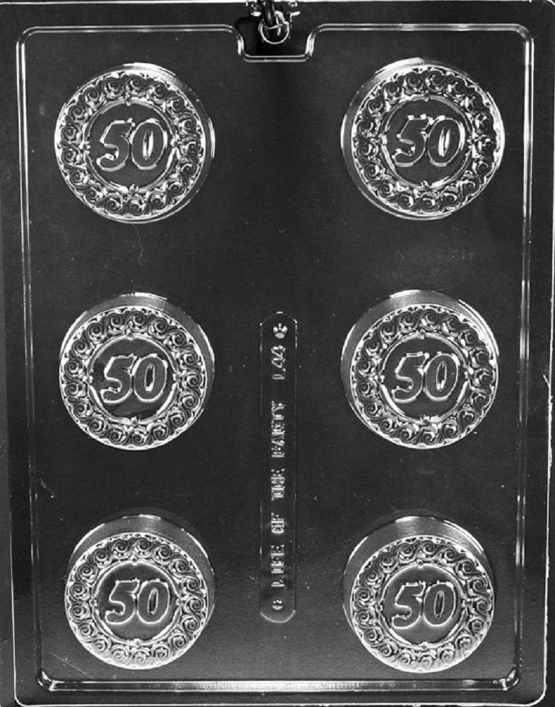 Grandmama'S Goodies L044#50 Cookie Chocolate Candy Soap Mold With Exclusive Molding Instructions