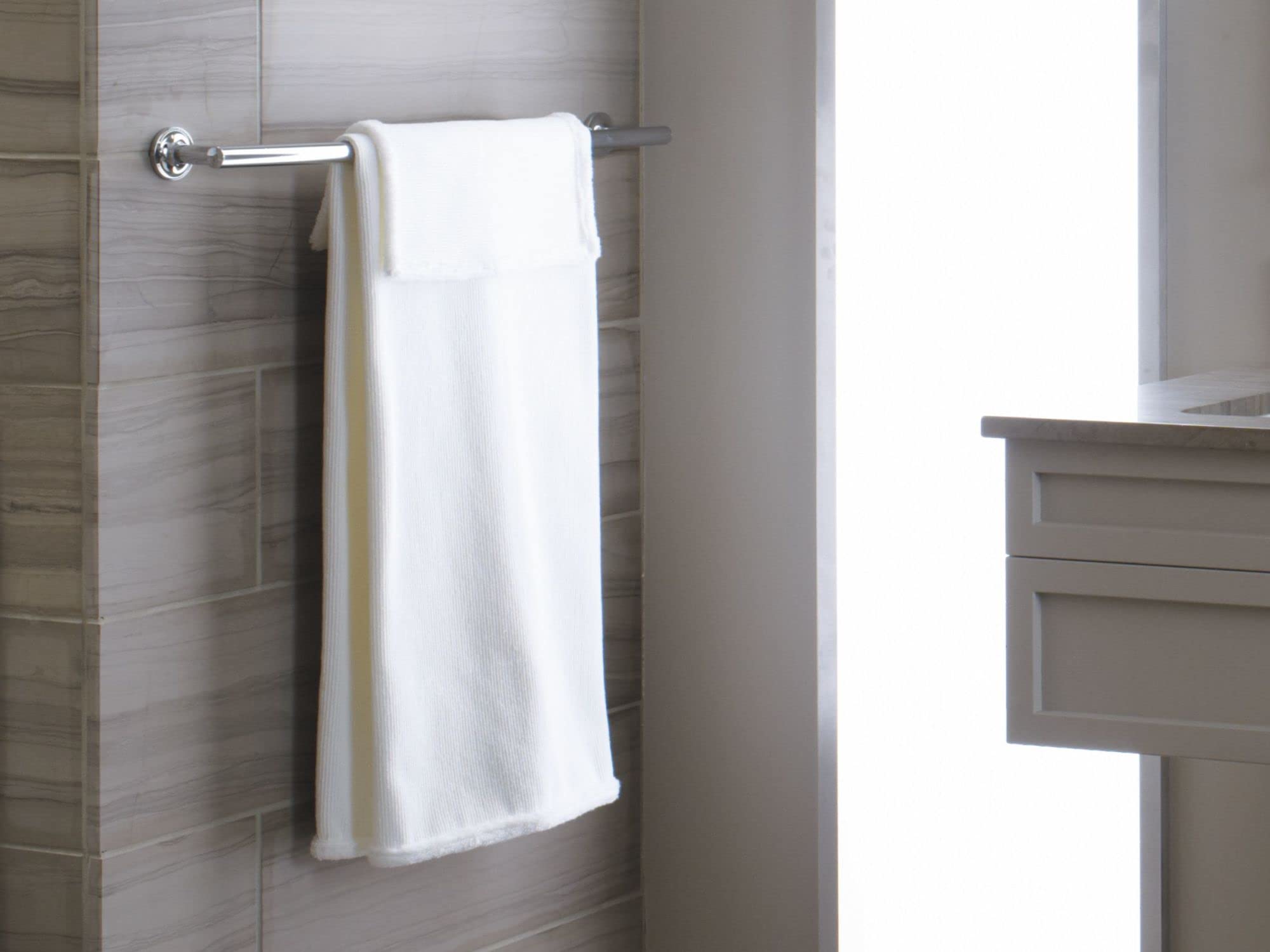Kohler Purist 24 Towel Bar, Vibrant Titanium